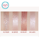 Рідкі тіні - гліттер для повік  A'PIEU Full Shot Glam Eye Glitter #01, 5g, фото 6