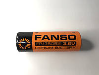 Литиевая батарея ER17505M 3,6V 2800mAh Fanso