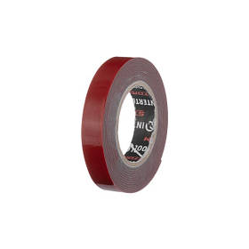 Стрічка клейка двостороння AUTO FIX 12мм*2м*1мм, сіра, спінений акрил, Storm INTERTOOL KT-0828 pwt