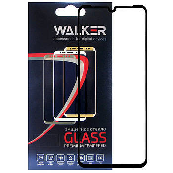 Захисне скло Walker 3D Full Glue для Vivo S1 / Y7S (India) Black