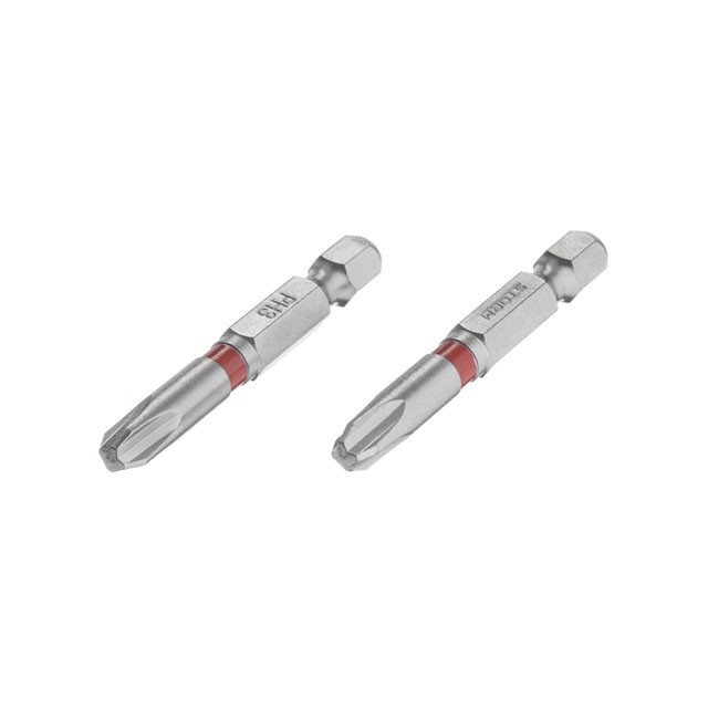 Комплект отверточних насадок PH3 1/4"*50мм, S2, уп. 2шт., STORM INTERTOOL VT-0213 pwt, фото 1
