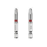 Комплект отверточних насадок PH3 1/4"*50мм, S2, уп. 2шт., STORM INTERTOOL VT-0213 pwt, фото 3