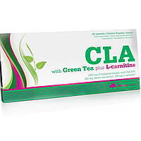 Комплекс для похудения и снижения веса OLIMP CLA with Green Tea plus L-Carnitine 60 капс