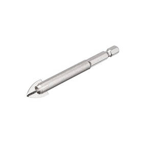 Свердло по склу та кераміці 12 мм HEX 1/4'' (6.35 мм) INTERTOOL SD-0292 pwtl