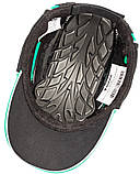 Sizam каскетка захисна з вентиляцією чорно-зелена B-Cap, арт. 35031, фото 2