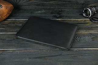 Чохол для MacBook Дизайн №2 з натуральної шкіри колір Чорний, фото 4