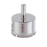 Алмазне свердло трубчасте по склу та кераміці 45 мм INTERTOOL SD-0365 pwt, фото 2