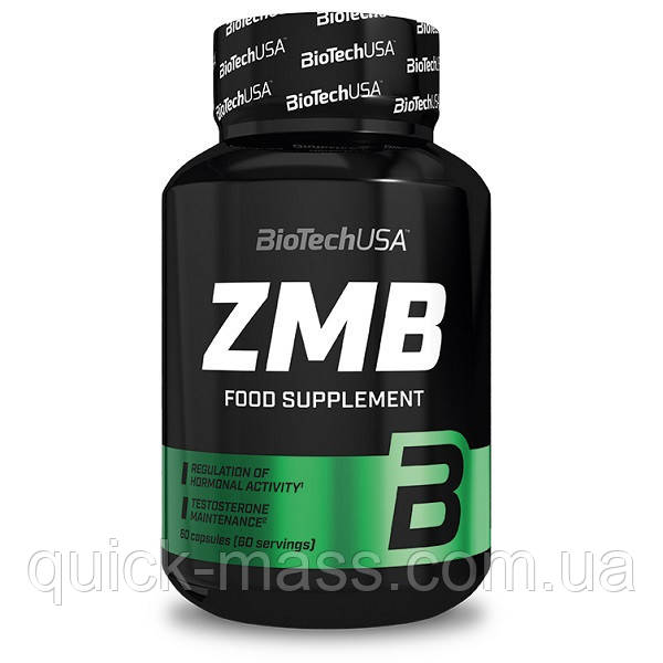 Вітаміни цинк, магній і Вітамін В6 ZMB BiotechUSA 60caps
