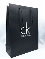 Пакет Кельвін Кляйн Calvin Klein чорний 20*28*10см