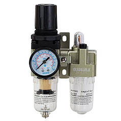 Блок підготовки повітря в зборі 600 л/хв 1/4" REFINE (7034321)