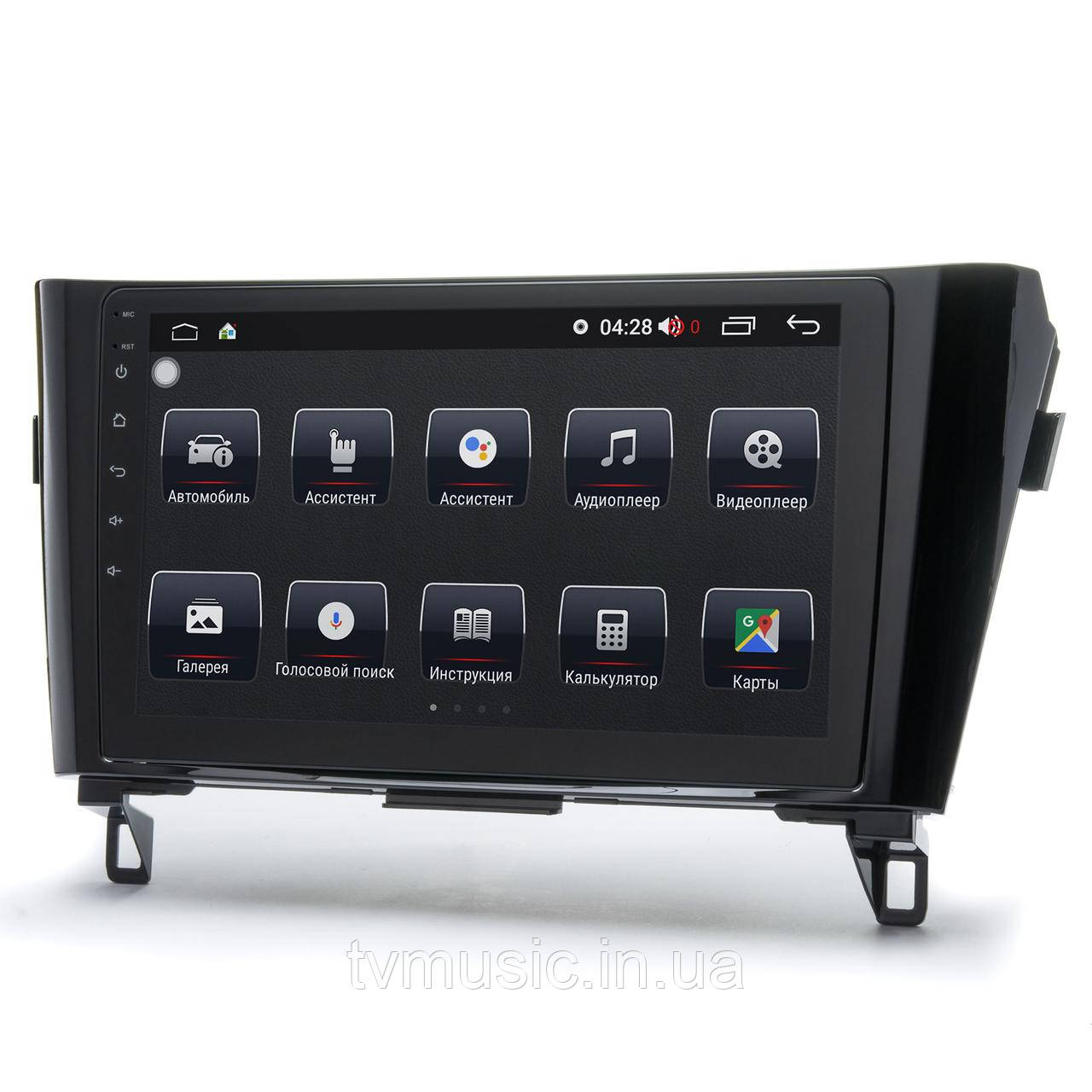 Штатна магнітола PRIME-X 22-478/10B Nissan X-Trail/Qashqai/Rogue 2014+