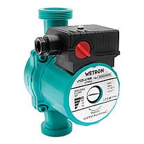 Насос циркуляційний 100Вт Hmax 6м Qmax 50л/хв Ø1 1/2" 180мм Ø1 WETRON (774332), фото 3