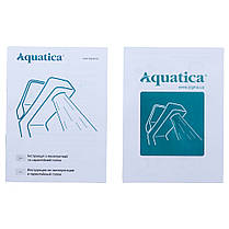 Змішувач PL 1/2" для кухні гусак вухо на гайці AQUATICA (PL-4B155C), фото 6