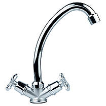 Змішувач QN 1/2" для кухні економ на шпильці AQUATICA (QN-2B158C), фото 4