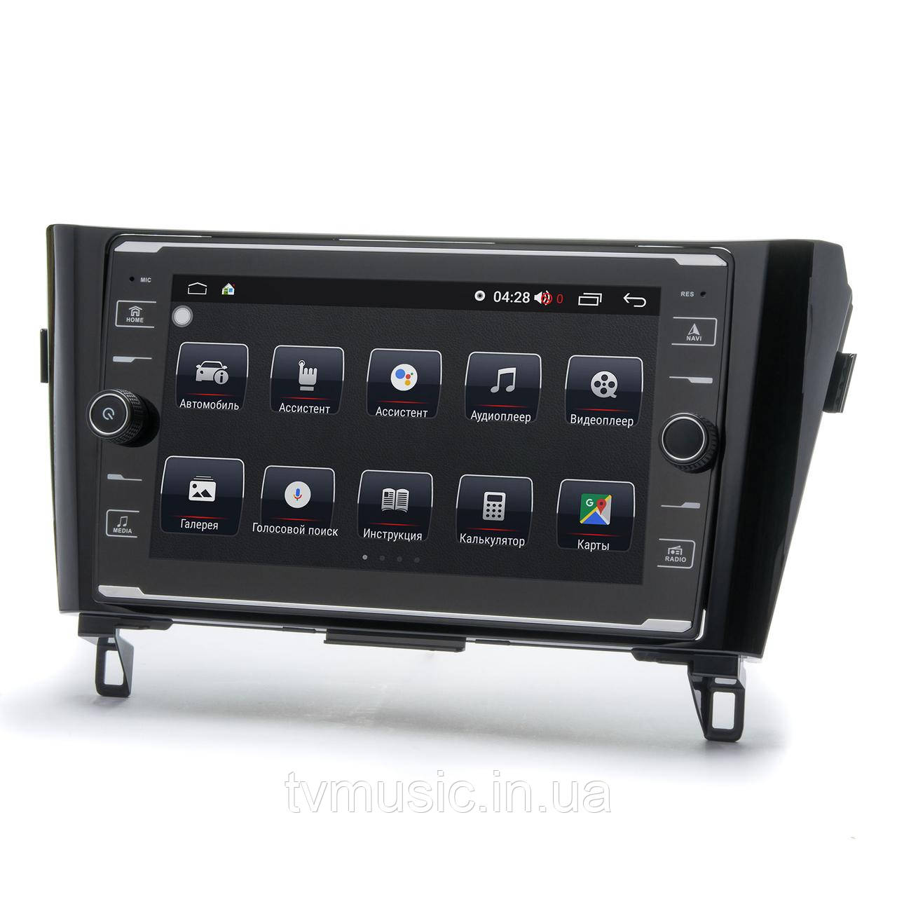 Штатна магнітола PRIME-X 22-478/9K Nissan X-Trail/Qashqai/Rogue 2014+