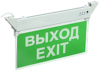 Светильник аварийно-эвакуационный светодиодный сса 2101 односторонний 3ч 3Вт ip20 "Вихід-eXIT" иек