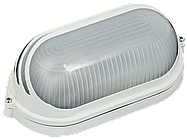 Світильник нпп 1407 овал вія 60Вт ip54 білий [lnpp0-1407-1-060-k01]