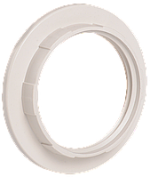 Кольцо к патрону Е27 пластик белый [EKP10-01-02-K01] УЕК