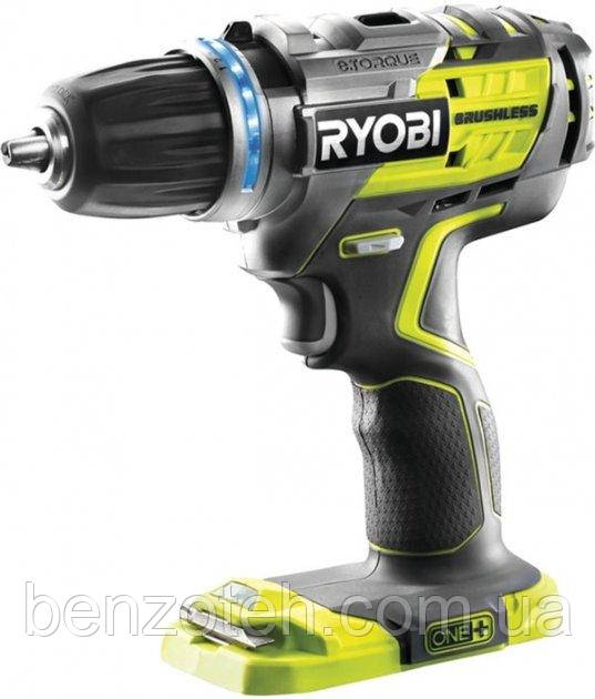 Шуруповерт акумуляторний RYOBI R18DDBL-0 (без АКБ та зарядного пристрою)