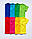 Дитяча однотонна синя футболка 2,3,4,6,7, 8, 9, 10, 11, 12, 13, 14, 15 років, фото 3
