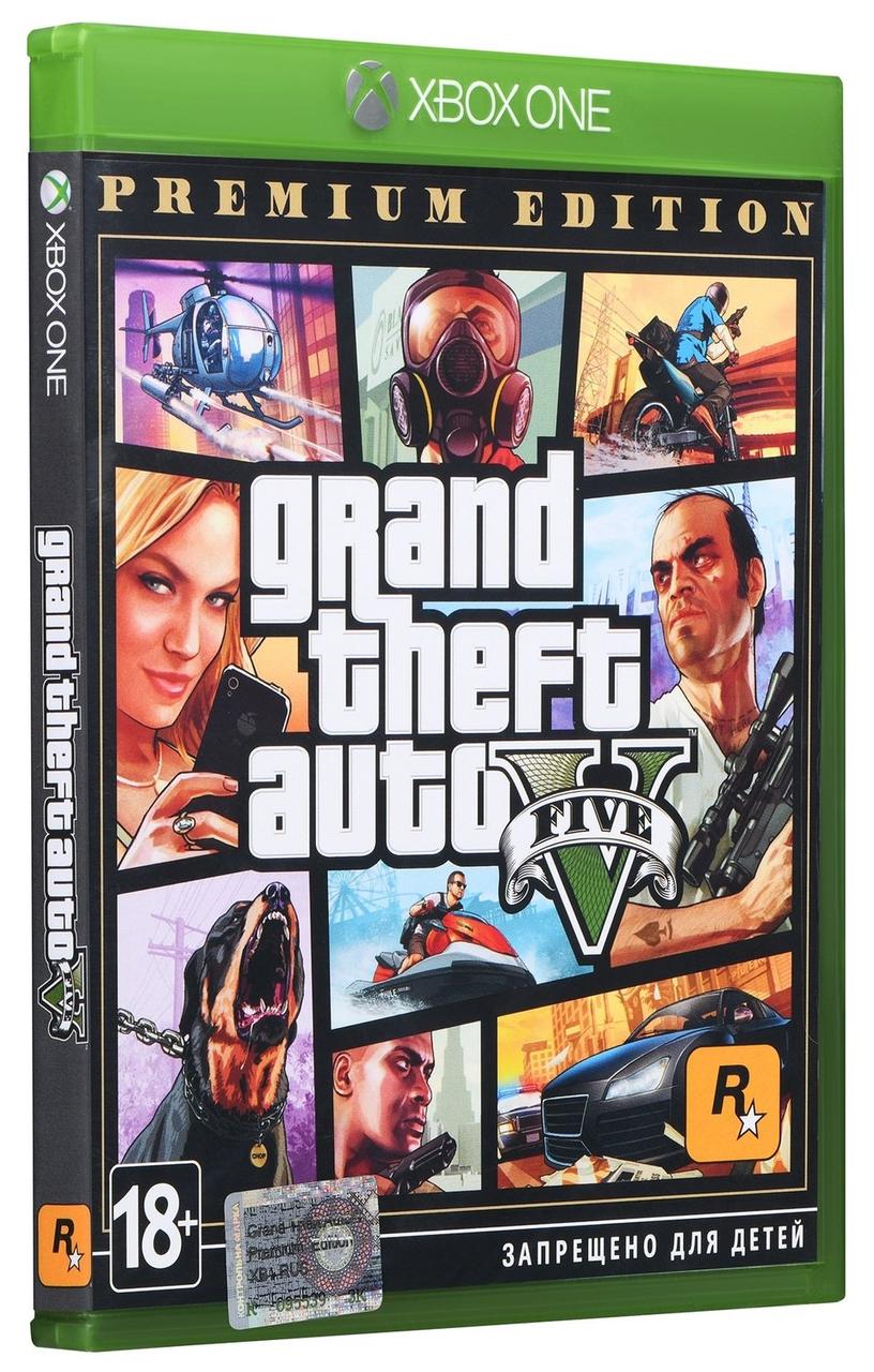 Гра Grand Theft Auto V Premium edition (GTA 5), (Xbox One/Series X|S), російські субтитри