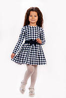 Трикотажное платье для девочек 3-4 года