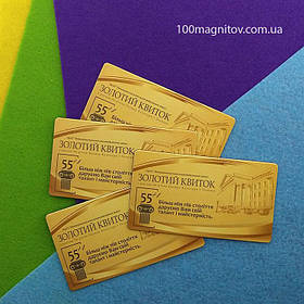 Магніт візитка. Розмір 90х50 мм 2