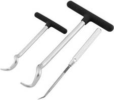 Набір гачків для демонтажу ущільнювальних кілець і сальників 3 пр. ShiningBerg 101570