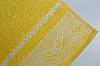 Рушник банний 70*140 махровий «Dante» жовтий. 100% бавовна Туреччина., фото 4