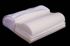 Тришарова ортопедична подушка для дітей з ефектом пам'яті ОП-07
