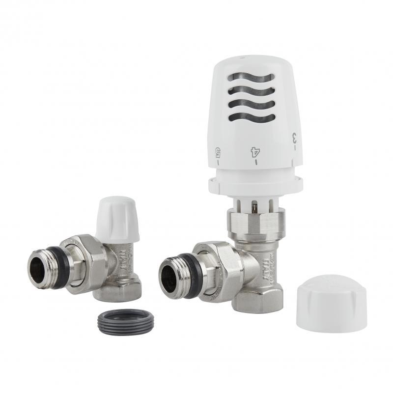 Термокомплект Icma 1/2" з антипротечкой кутовий №KIT_1100+774-940+805-940