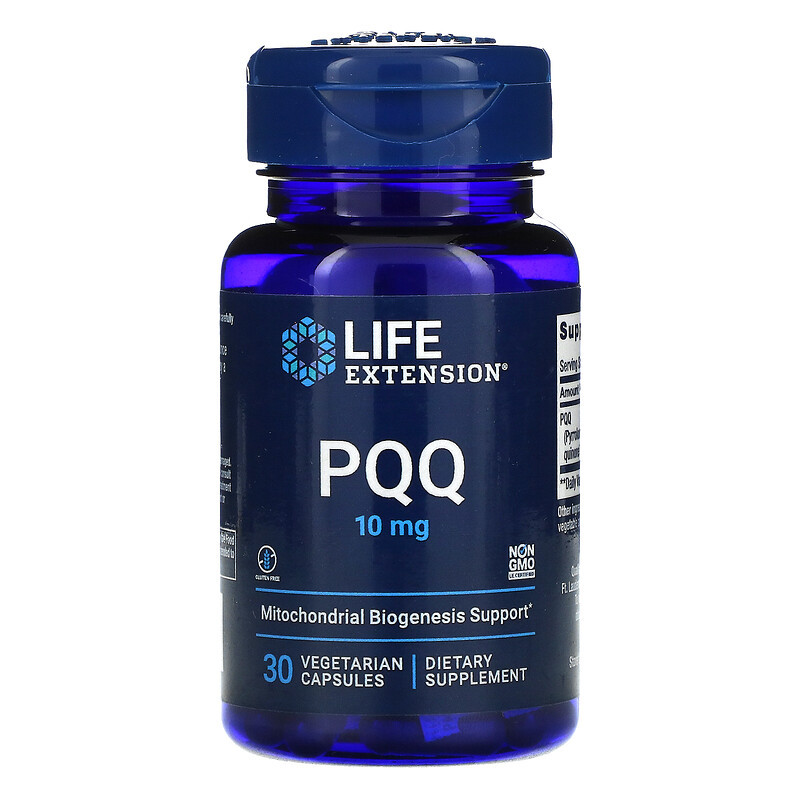 Пірролохінолінхінон Life Extension "PQQ Caps" 10 мг (30 капсул), фото 1