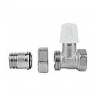 Кран радіаторний Icma 1/2" прямої без ручки №815, фото 5