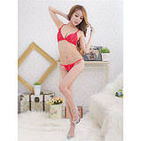 Безпрограшний сексуальний комплект нижньої білизни - Чорний - XS/S/M - Еротична білизна, фото 4