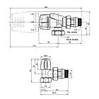 Термокомплект Icma 1/2" з антипротечкой №KIT_1100+878-940+805-940, фото 2