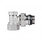Кран радіаторний SD Plus 1/2" ВН з антипротечкой кутовий SD229W15, фото 4