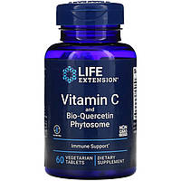 Витамин C и био-кверцетин Life Extension "Vitamin C and Bio-Quercetin Phytosome" 1000 мг (60 таблеток)