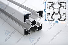 Верстатний профіль 45х45 T-track анодований (3842992425)