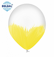 Латексна кулька BELBAL 12"(30 см) Браш жовтий