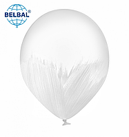 Латексна кулька BELBAL 12"(30 см) Браш білий
