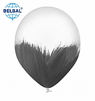 Латексный шарик BELBAL 12"(30 см) Браш чёрный