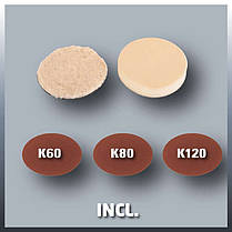 Полірувальна машина 1100Вт, 3500 об/хв. Einhell CC-PO 1100/2E (2093265), фото 3