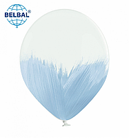 Латексна кулька BELBAL 12"(30 см) Браш блакитний
