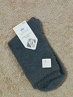 Термо носки женские р.37-41 Норка шерсть, кашемир норки. Серый цвет. Фирма Корона