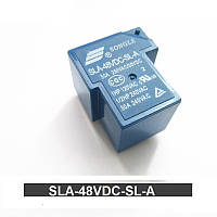 Реле постоянного тока SLA-48VDC-SL-A. Реле электромеханическое +48V/30А