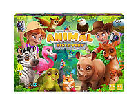 Детская Настольная развлекательная игра "Animal Discovery" G-AD-01-01U на украинском. "Данко Тойс"