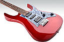 Електрогітара Deviser L-G3 RD (кабель, ремінь, медіатор, ключі, тремоло), фото 3