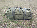 Сумка-рюкзак 100 л. Олива Британської армії "LEAPERS Ranger Fiel" ЗСУ НГУ баул транспортний, похідний, армійський, фото 2