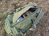 Сумка-рюкзак 100 л. Олива Британської армії "LEAPERS Ranger Fiel" ЗСУ НГУ баул транспортний, похідний, армійський, фото 6