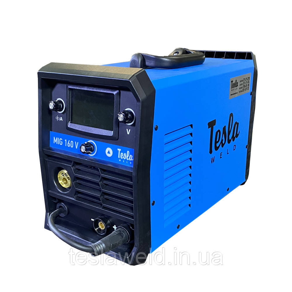 Зварювальний напівавтомат синергетика Tesla Weld MIG/MAG/TIG/MMA 160 V